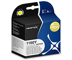 Tusz Asarto do Brother 1100Y | LC1100Y | 450 str. | yellow