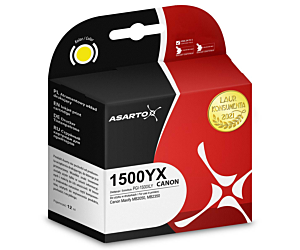 Tusz Asarto do Canon 1500YX | 9195B001 | 1000 str. | yellow