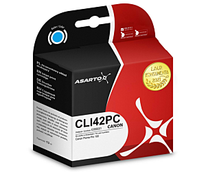 Tusz Asarto do Canon CLI42PC | 6388B001 | 292 str. | photo cyan