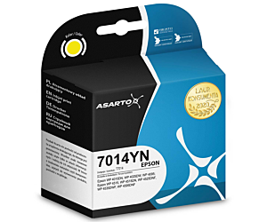 Tusz Asarto do Epson 7014YN | C13T70144010 | 3200 str. | yellow