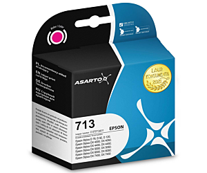 Tusz Asarto do Epson 713 | C13T07134012 | 290 str. | magenta