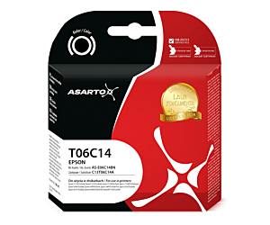 Tusz Asarto do Epson T06C14 | C13T06C14A | 140ml | black