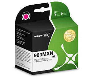 Tusz Asarto do HP 903MXN | T6M07AE | 825 str. | magenta