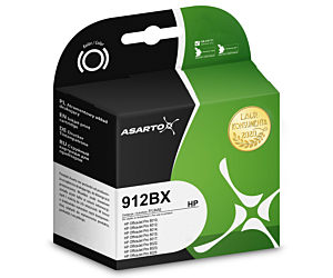 Tusz Asarto do HP 912BX | 3YL84AE | 825 str. | black