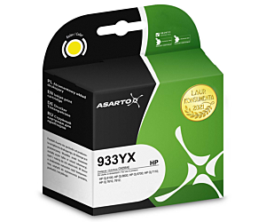 Tusz Asarto do HP 933YXN | CN056AE | 825 str. | yellow