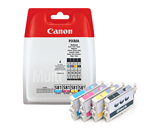 Tusz Canon CLI-581 CMYK do  Pixma TR8550/TS6150 | 4 x 5,6ml | CMYK