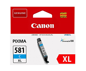 Tusz Canon CLI-581C XXL do  Pixma TR7550/TR8550/TS6150 | 11,7ml | cyan