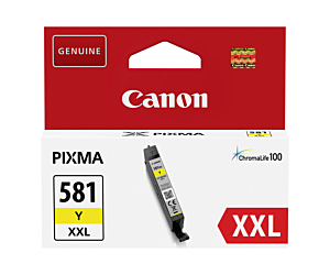 Tusz Canon CLI-581Y XXL do Pixma TR7550/TR8550/TS6150 | 11,7ml | yellow