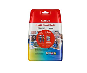 Tusz Canon CLI526 do MG-5150/5250/6150/8150 | 4x9ml | CMYK+papier foto 50szt
