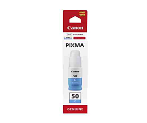 Tusz Canon GI-50 C do  Pixma G5050/6050 | 7700 str | 9 ml | cyan