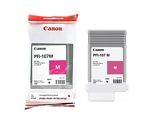 Tusz Canon PFI-107M do iPF670/680/685/770/780/785 | 130ml | magenta