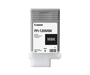 Tusz Canon PFI-120 MBK  | iPF TM-200/205| 130ml |  matte black