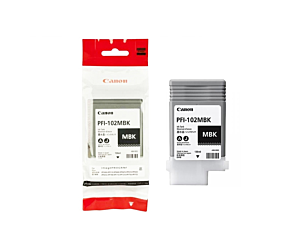Tusz Canon PFI102MB do IPF-500/600/700/710/720/750 | 130ml | matte black