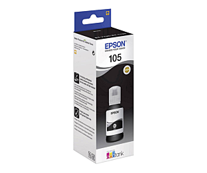 Tusz Epson 105 EcoTank do L7160/L7180 | 140 ml | black