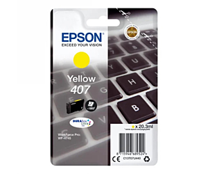 Tusz  Epson 407 do WF-4745DTWF | 20,3 ml | Yellow