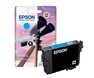 Tusz Epson 502 do  Expression Home   XP-5105/XP-5100 | 3,3 ml | Cyan