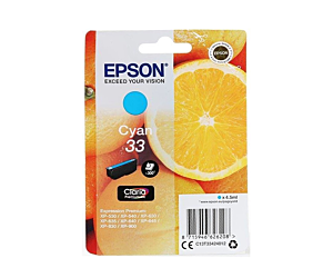 Tusz Epson cyan Claria T33 singlepack