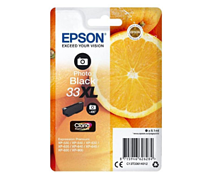 Tusz  Epson  photo black , Claria  T33XL Premium  Ink