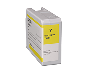 Tusz Epson SJIC36P(Y) | 80ml | yellow