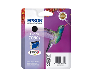 Tusz Epson T0801 do Stylus Photo R-265/285/360 RX560 | 7,4ml | black