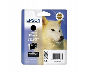 Tusz Epson  T0961  do  Stylus  Photo R2880 | 11,4ml |    photo black