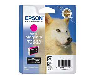Tusz Epson  T0963 do Stylus  Photo R2880  | 11,4ml |    vivid magenta
