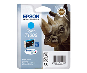 Tusz Epson T1002 do Epson Stylus Office BX6000FW, SX-510W/515W | 11,1ml | cyan