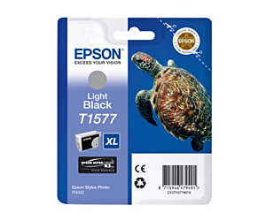 Tusz  Epson  T1577 do Stylus Photo R3000 | 25,9ml |   light black