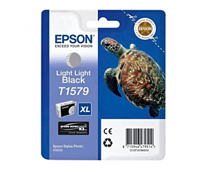 Tusz  Epson T1579 do  Stylus Photo R3000 | 25,9ml |  light light black