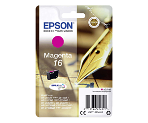 Tusz  Epson  T1623  do  WF-2510WF/2520NF/2530WF  | 3,1ml | magenta