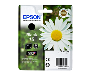 Tusz Epson T1801 do  XP-102/202/302/305/402/405 | 5,2ml |  black