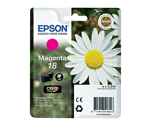 Tusz Epson T1803  do  XP-102/202/302/305/402/405 | 3,3ml |  magenta