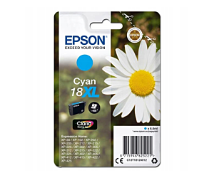 Tusz Epson T1812  do XP-102/202/302/305/402/405 | 6,6ml |  cyan