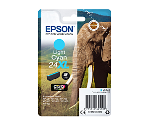 Tusz Epson T2435 XL do  XP-750/850 | 9,8ml |   light cyan