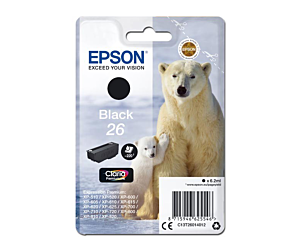 Tusz Epson  T2601 do  XP-600/700/800  | 6,2ml |  black
