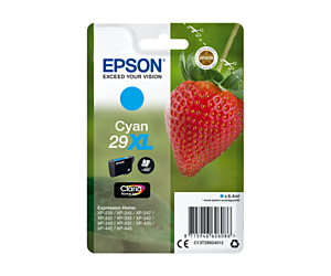 Tusz Epson  T29 XL do  XP-235/332/335/432 6,4 ml   Cyan