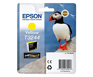 Tusz Epson  T3244  do  SureColor  SC-P400 Yellow| 14,0 ml | 980 str |