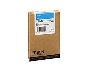 Tusz Epson T6032  do  Stylus Pro 7800/7880/9800/9880 | 220ml | cyan