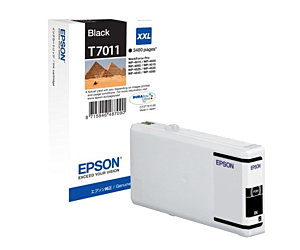 Tusz Epson  T7011 do WP-4015DN/4095DN/4515DN/4525DNF  XXL | 63,2ml | black