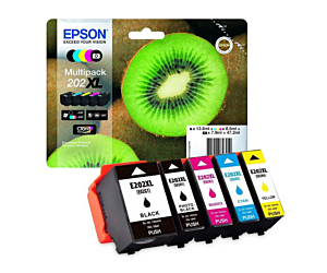 Tusz Epson  Zestaw 5 szt. 202XL do  XP-6000 | 400str. | 47,2ml | cymk