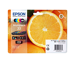 Tusz  Epson zestaw  T33, CMYK Claria  33XL