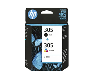 Tusz HP 2-Pack 305 | 1x 120 str. | Black | 1x 100 | CMY