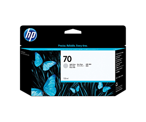 Tusz HP 70 Vivera do Designjet Z2100/3100/3200/5200 | 130 ml | light grey