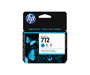 Tusz HP 712 | 29ml | cyan