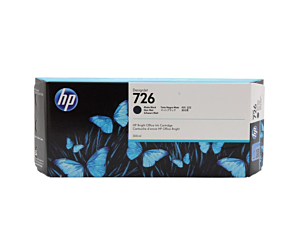 Tusz HP 726 do Designjet T1200/2300 | 300 ml | black matte