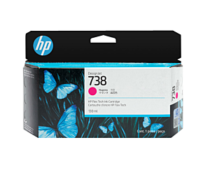 Tusz HP 738 | 130 ml | Magenta