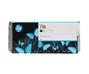 Tusz HP 738 | 300 ml | Black