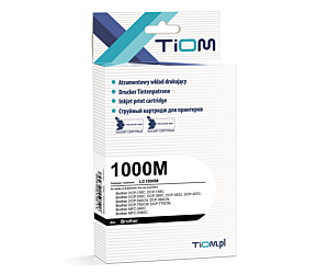 Tusz Tiom do Brother 1000M | LC1000M | 400 str. | magenta