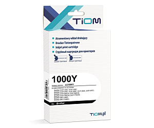 Tusz Tiom do Brother 1000Y | LC1000Y | 400 str. | yellow