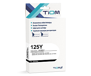 Tusz Tiom do Brother 125Y | LC125XLY | 1200 str. | yellow